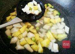 糖醋菠萝藕丁的做法图解5