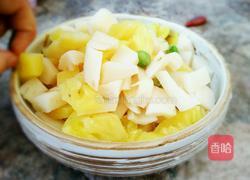 糖醋菠萝藕丁的做法图解6