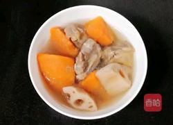 排骨汤面线 (宝宝辅食）的做法图解2