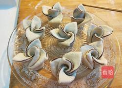 新文美食 玫瑰细沙花样面点的做法图解14