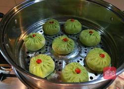 新文美食 菠菜酱肉包子的做法图解20
