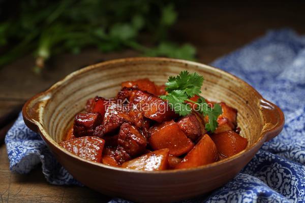 红烧肉炖萝卜