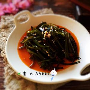 红油蒜末海带丝