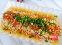 蒜蓉金针菇的做法图解6