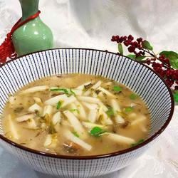 雪菜年糕汤的做法[图]
