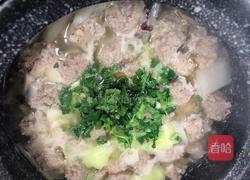 翡翠丸子汤的做法图解7