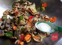 辣炒牛肝的做法图解8