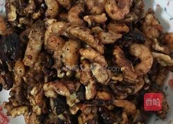 鲜虾仁炒核桃仁。的做法图解7