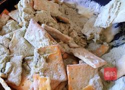 抹茶蔓越梅雪花酥的做法圖解9