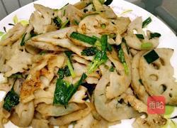 素炒藕片的做法图解15