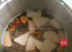 山楂萝卜梨冰糖水的做法图解4