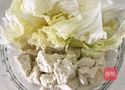 手掰豆腐白菜汤的做法图解3