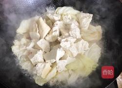 手掰豆腐白菜汤的做法图解7