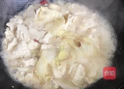 手掰豆腐白菜汤的做法图解10