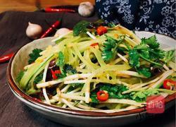 鱼腥草拌青笋的做法图解12