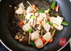 肉炒腐竹的做法图解4