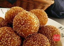 不到一分钟学会芝麻南瓜球软糯Q弹超简单零失败的做法图解11