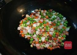新文美食 扇贝虾仁蛋炒饭的做法图解10
