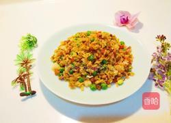 新文美食 扇贝虾仁蛋炒饭的做法图解15