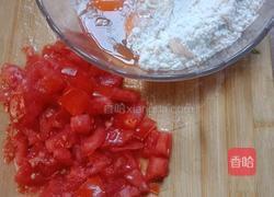 番茄鸡蛋饼的做法图解2