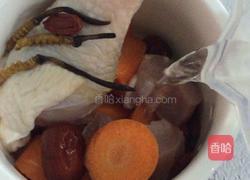 广东~虫草炖汤的做法图解4