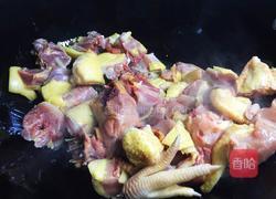 小鸡炖蘑菇粉条的做法图解5