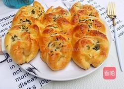 香葱芝士面包的做法图解22