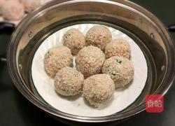 莲藕珍珠肉丸的做法图解7