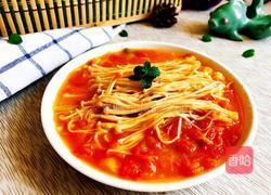 番茄金针菇的做法图解10