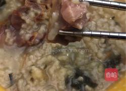 粤式－烧骨菜干粥的做法图解6