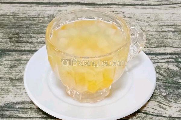 金桔雪梨水 (宝宝辅食）