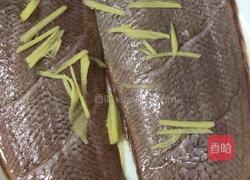 雪菜汁蒸舌鳎的做法图解6