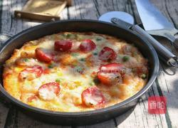 虾仁草莓披萨的做法图解9