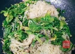 酱香菠菜拌粉丝的做法图解7