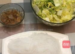 粤式－白菜虾米粉丝煲的做法图解3