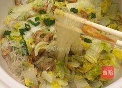 粤式－白菜虾米粉丝煲的做法图解11