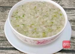 芹菜猪肝粥 (宝宝辅食)的做法图解11
