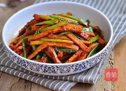韭菜炒香干的做法图解8