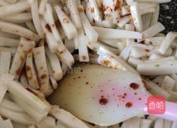 鸡蛋炒年糕的做法图解8