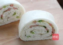 五香火腿葱油卷的做法图解12