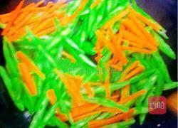 蛋炒四季豆的做法图解3