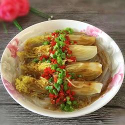 ＃东北＃蒜蓉粉丝蒸娃娃菜的做法[图]