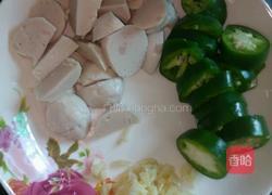 荷兰豆丸子的做法图解2