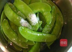 荷兰豆丸子的做法图解3