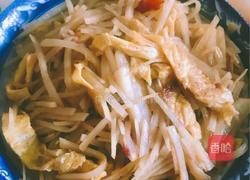 鸡蛋饼炒土豆丝的做法图解5