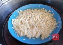 #河北菜#蒜蓉金针菇的做法图解7