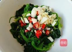 菠菜花生仁的做法图解3