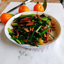 蒜苗肉丝的做法[图]