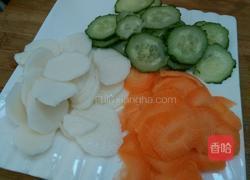 什锦素炒菜的做法图解3