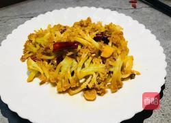 孜然菜花的做法图解12